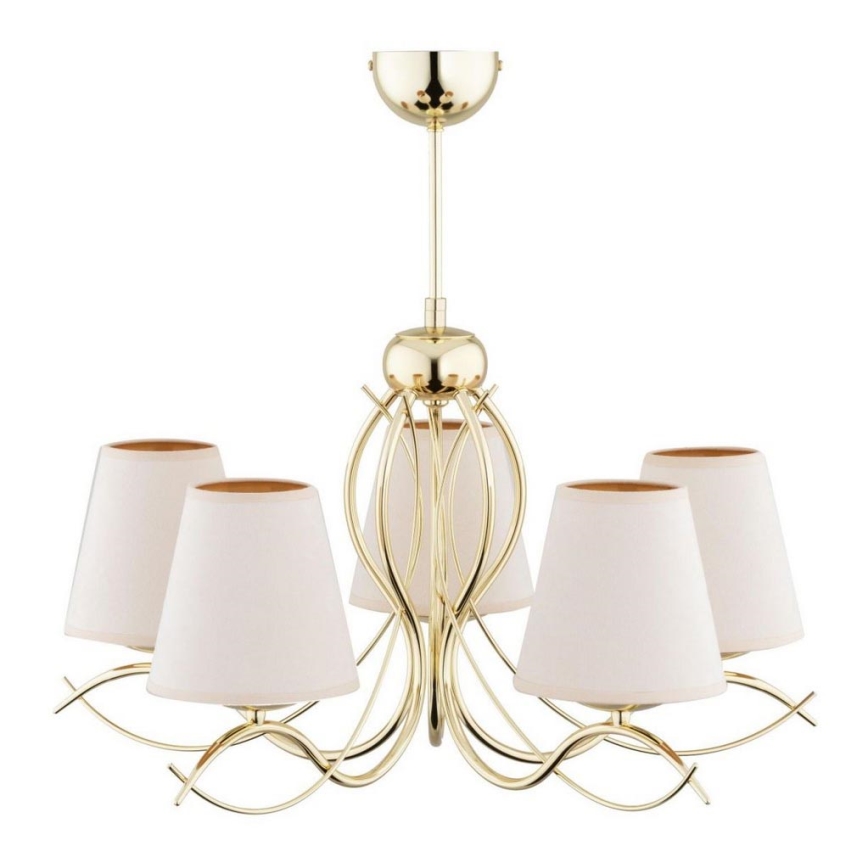 Taklampa på stång HELIUM 5xE14/40W/230V