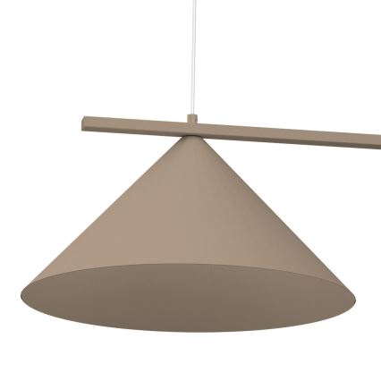 Taklampa på vajer CAPITAL 2xGX53/15W/230V taupe