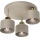 Taklampa PARKLA 3xE27/15W/230V beige/guld