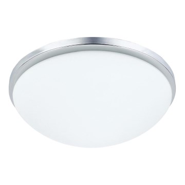 Taklampa PERI 1xE27/60W/230V skinande krom