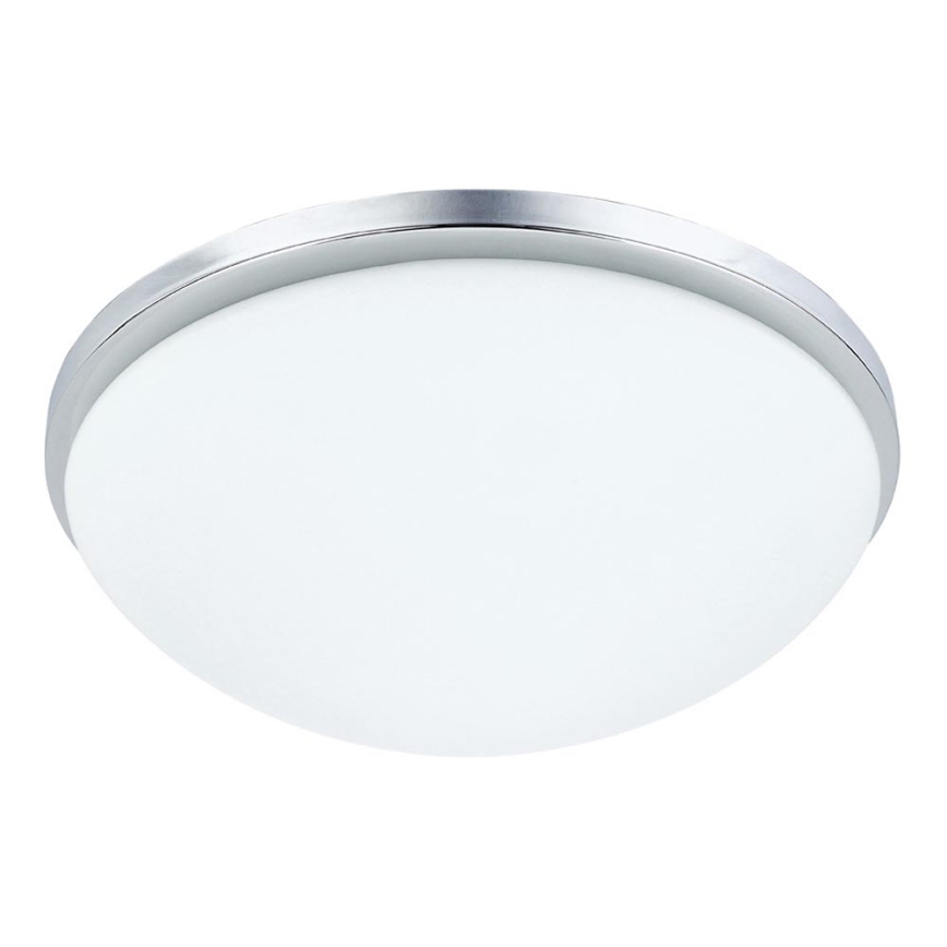 Taklampa PERI 1xE27/60W/230V skinande krom