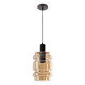 Taklampa RADON 1xE27/40W/230V rök-beige
