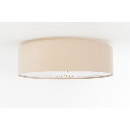 Taklampa RAYS 2xE27/60W/230V diameter 40 cm beige