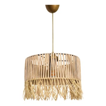 Taklampa RIMINI 1xE27/40W/230V beige