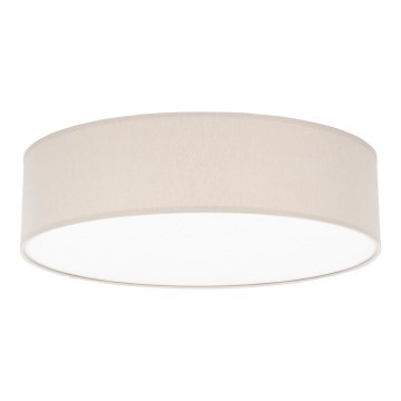 Taklampa  RONDO 4xE27/15W/230V d. 45 cm beige
