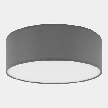 Taklampa  RONDO 4xE27/15W/230V d. 45 cm grå