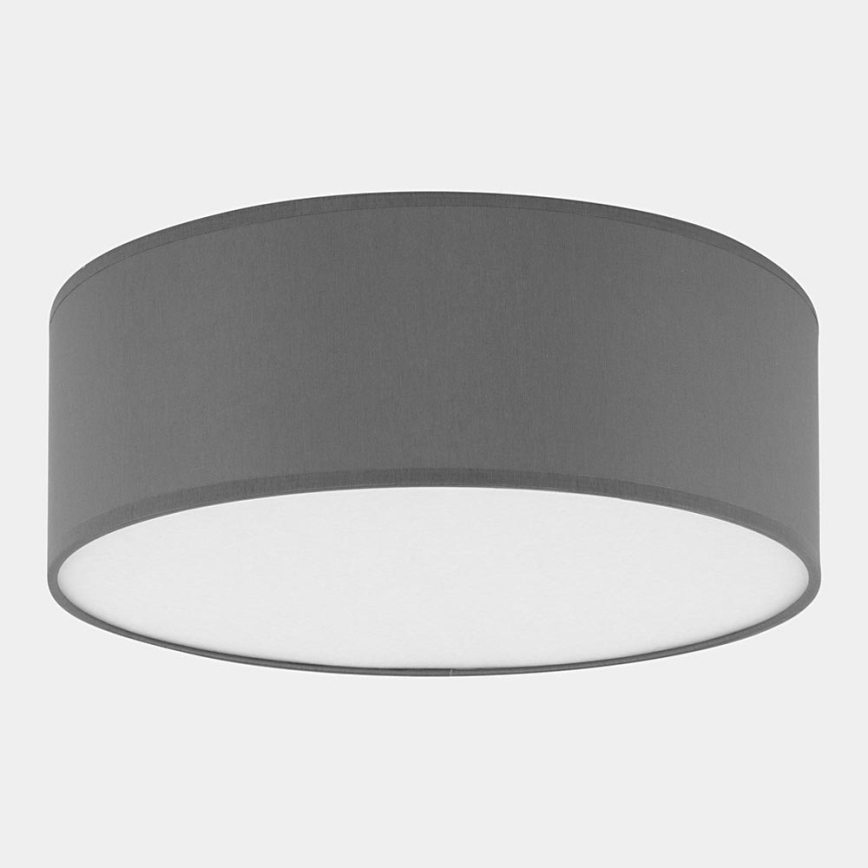 Taklampa  RONDO 4xE27/15W/230V d. 45 cm grå