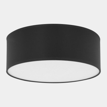 Taklampa  RONDO 4xE27/15W/230V d. 45 cm svart 