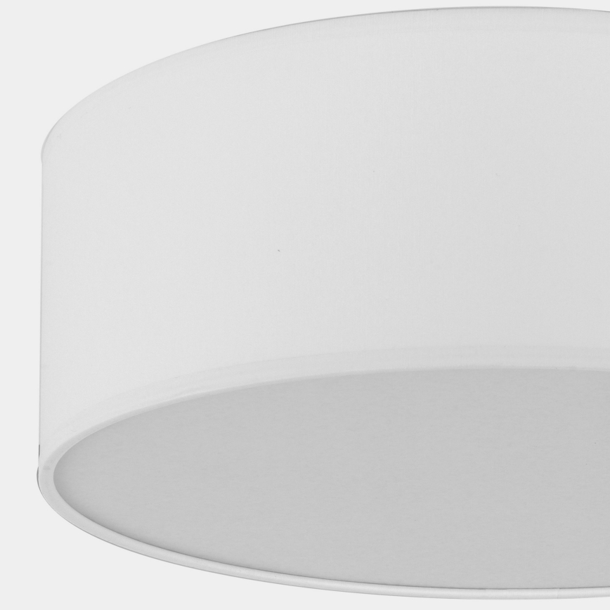 Taklampa  RONDO 4xE27/15W/230V d. 45 cm vit