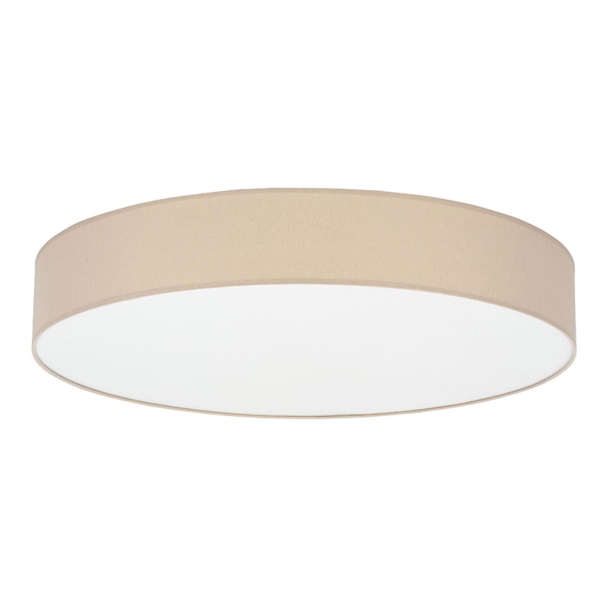 Taklampa  RONDO 4xE27/15W/230V d. 61 cm beige