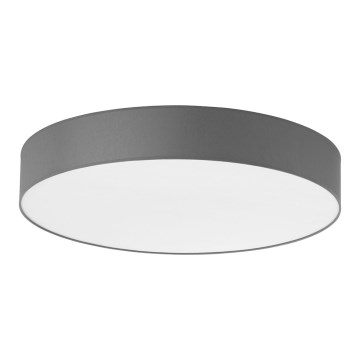 Taklampa  RONDO 6xE27/15W/230V d. 80 cm grå