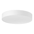 Taklampa  RONDO 6xE27/15W/230V d. 80 cm vit