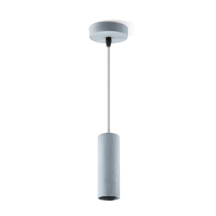 Taklampa på kabel SAGA 1xE27/40W/230V grå