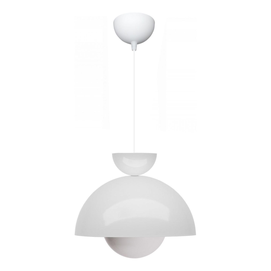 Taklampa SALVA 1xE27/15W/230V vit