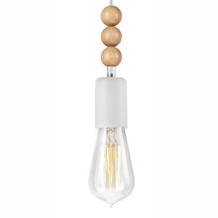 Taklampa på kabel SIMON 1xE27/60W/230V bok