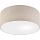 Taklampa SIRJA 1xE27/15W/230V Ø 35 cm beige
