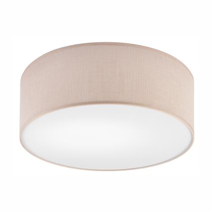Taklampa SIRJA 1xE27/60W/230V diameter 35 cm beige