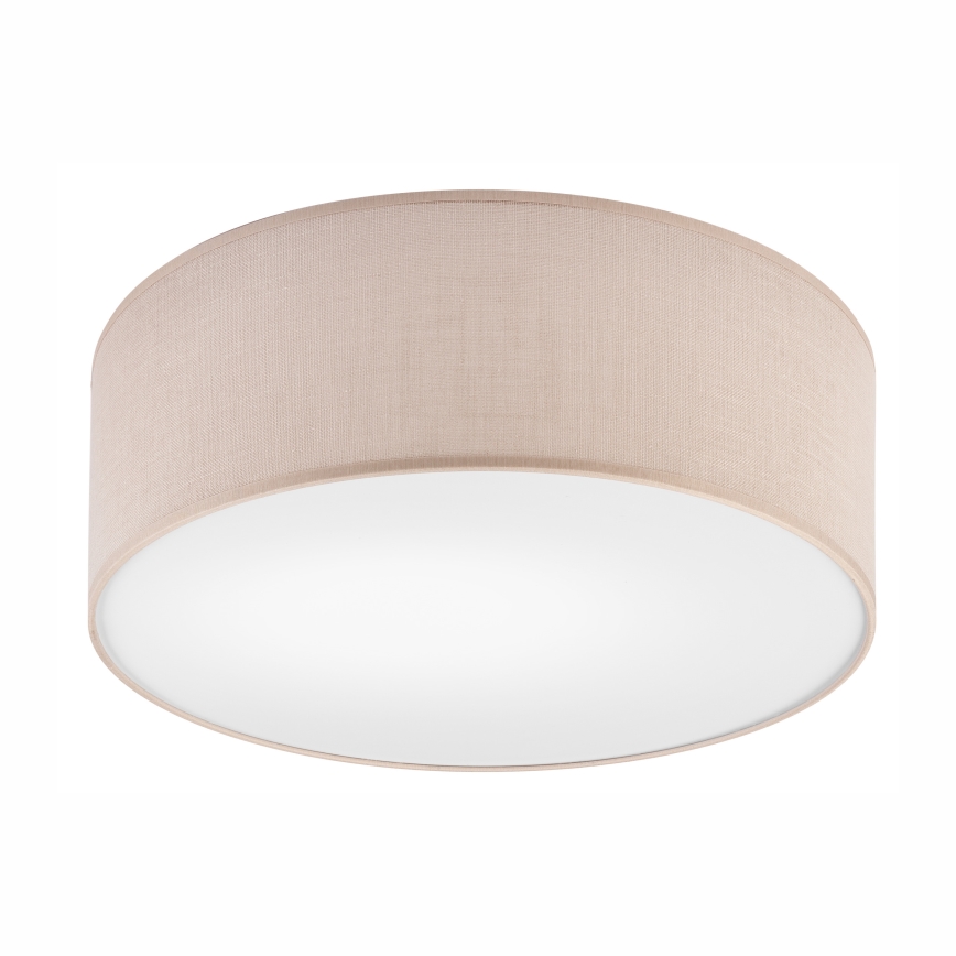 Taklampa SIRJA 1xE27/60W/230V diameter 35 cm beige