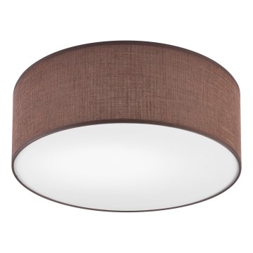 Taklampa SIRJA 1xE27/60W/230V diameter 35 cm brun