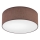 Taklampa SIRJA 1xE27/60W/230V diameter 35 cm brun