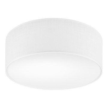 Taklampa SIRJA 1xE27/60W/230V diameter 35 cm vit