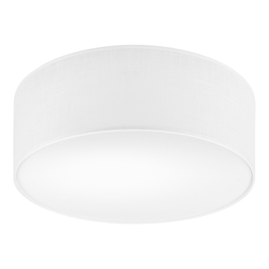Taklampa SIRJA 1xE27/60W/230V diameter 35 cm vit
