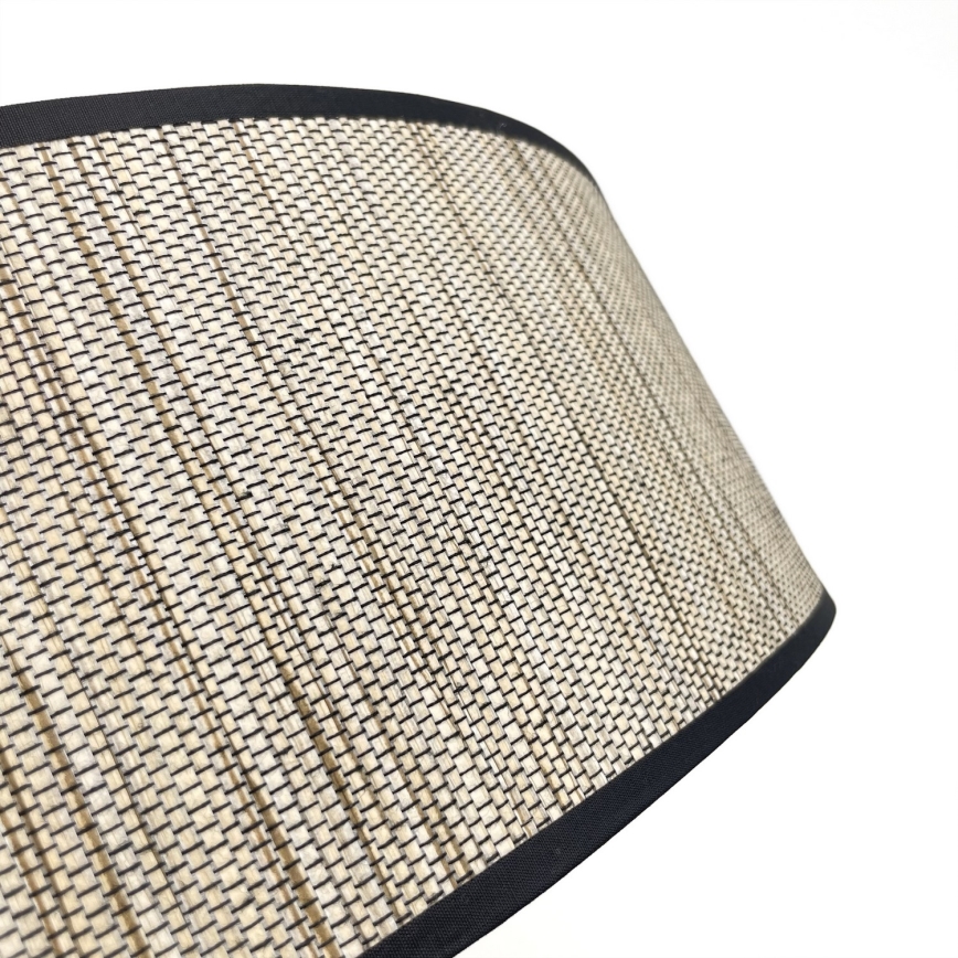Taklampa SIRJA 2xE27/15W/230V Ø 35 cm brun