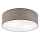 Taklampa SIRJA 2xE27/15W/230V Ø 45 cm brun
