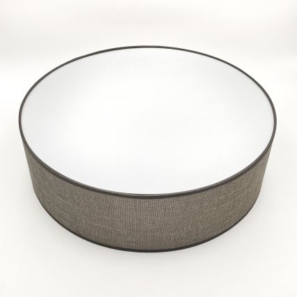Taklampa SIRJA 2xE27/15W/230V Ø 45 cm brun