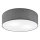 Taklampa SIRJA 2xE27/15W/230V Ø 45 cm grå