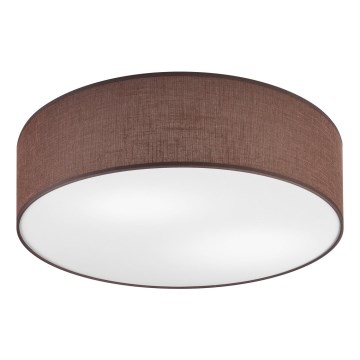 Taklampa SIRJA 2xE27/60W/230V d. 45 cm brun