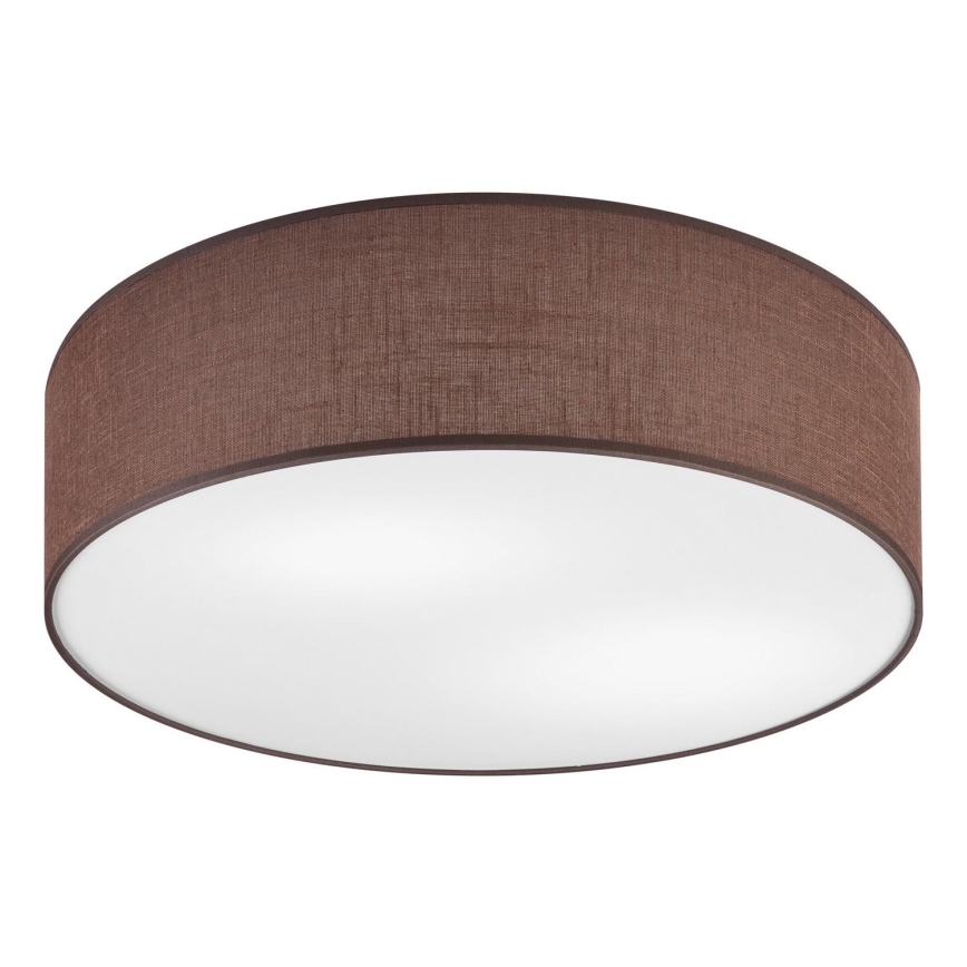 Taklampa SIRJA 2xE27/60W/230V d. 45 cm brun