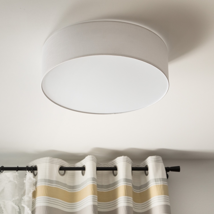 Taklampa SIRJA 2xE27/60W/230V d. 45 cm vit