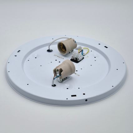 Taklampa SIRJA 2xE27/60W/230V d. 45 cm vit