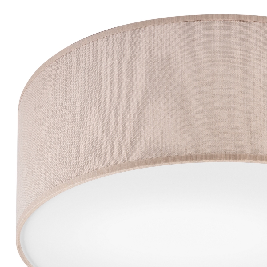 Taklampa SIRJA DOUBLE 2xE27/15W/230V diameter 35 cm beige