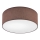 Taklampa SIRJA DOUBLE 2xE27/15W/230V diameter 35 cm brun