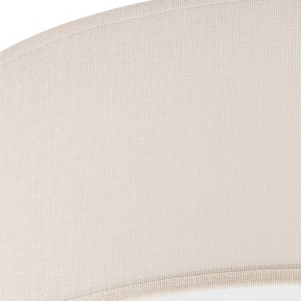 Taklampa SIRJA DOUBLE 2xE27/15W/230V diameter 35 cm grädde