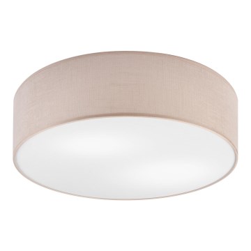 Taklampa SIRJA DOUBLE 4xE27/15W/230V diameter 45 cm beige