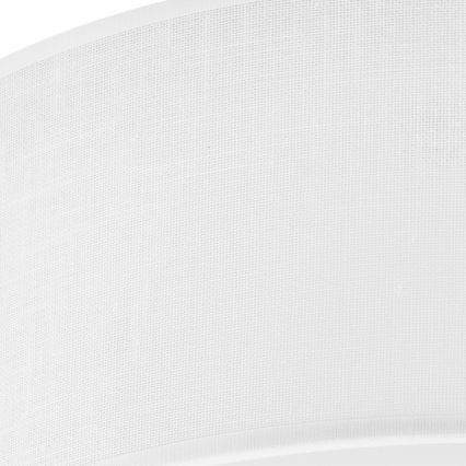 Taklampa SIRJA DOUBLE 4xE27/15W/230V diameter 45 cm vit