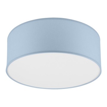 Taklampa SIRJA PASTEL 1xE27/60W/230V diameter 35 cm blå
