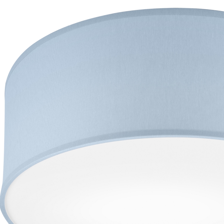 Taklampa SIRJA PASTEL 1xE27/60W/230V diameter 35 cm blå