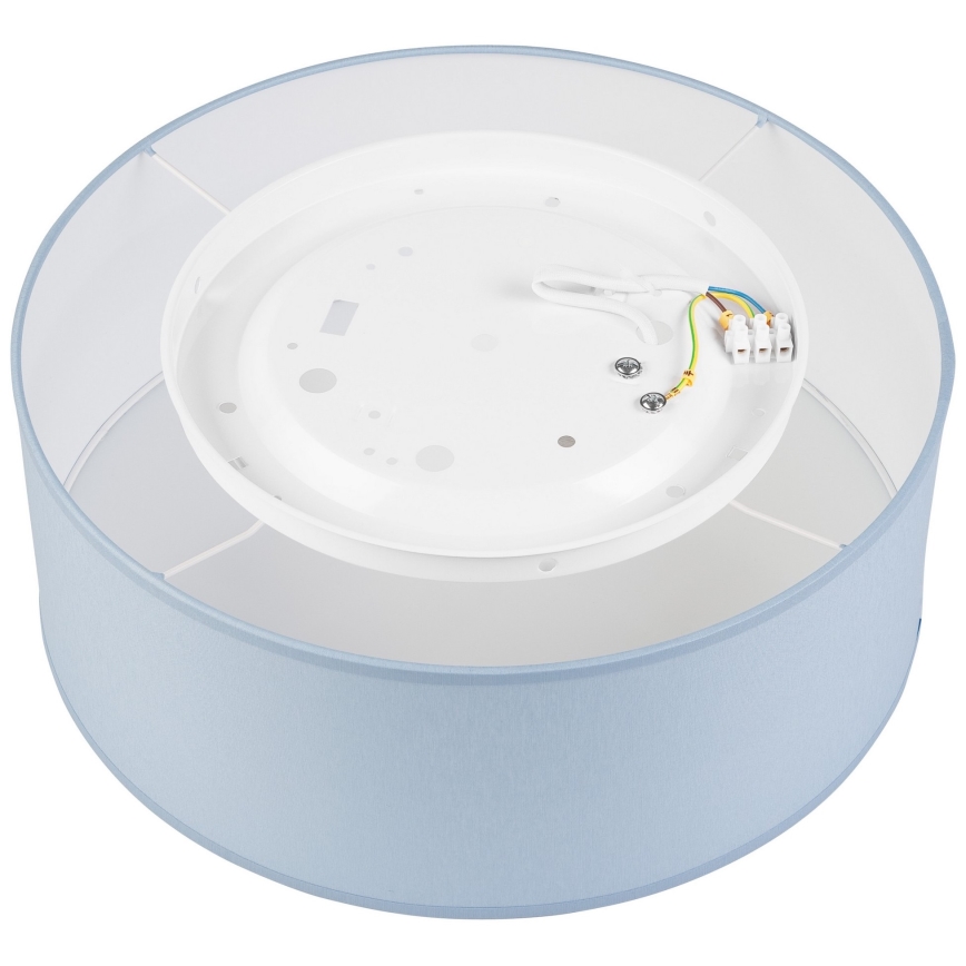 Taklampa SIRJA PASTEL 1xE27/60W/230V diameter 35 cm blå