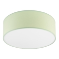 Taklampa SIRJA PASTEL 1xE27/60W/230V diameter 35 cm grön