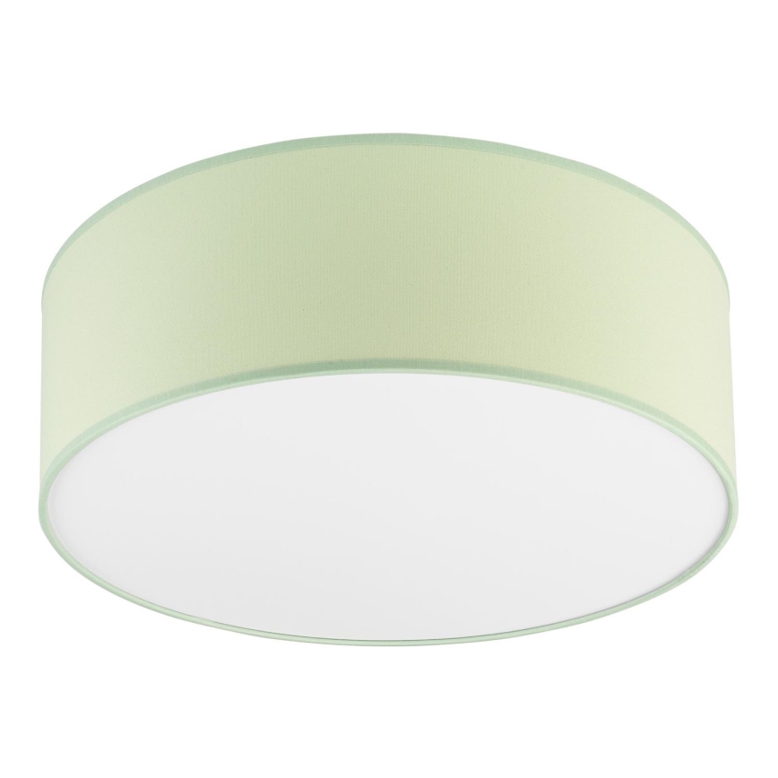 Taklampa SIRJA PASTEL 1xE27/60W/230V diameter 35 cm grön