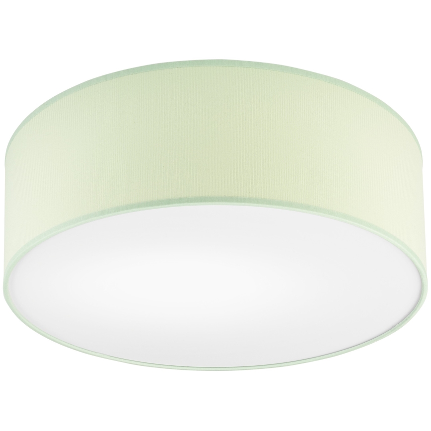 Taklampa SIRJA PASTEL 1xE27/60W/230V diameter 35 cm grön