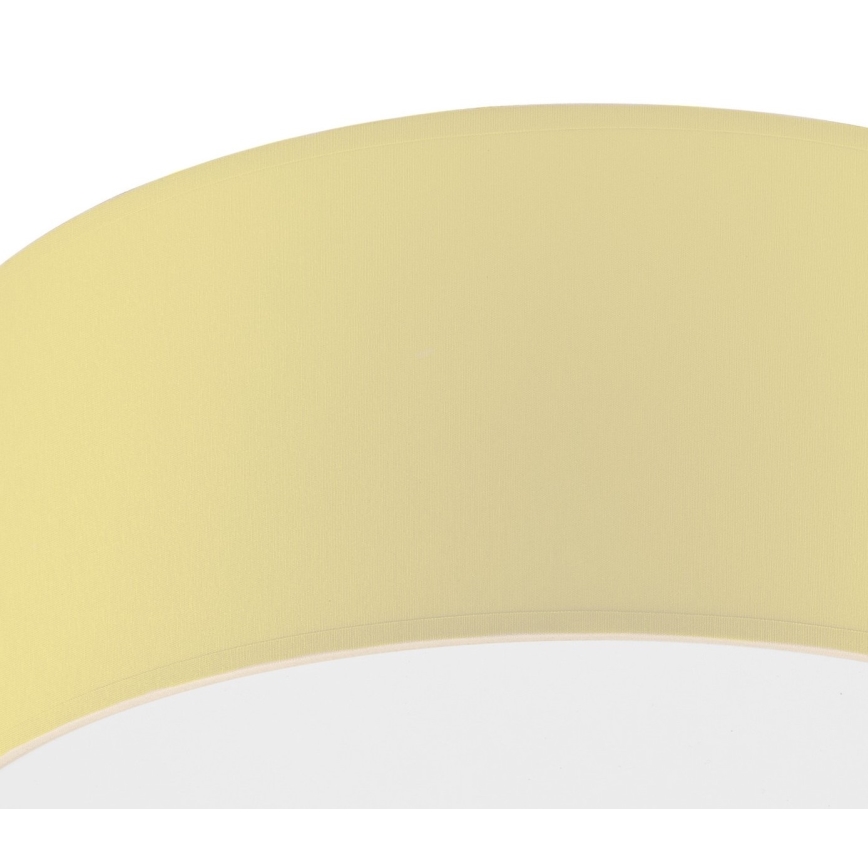 Taklampa SIRJA PASTEL 1xE27/60W/230V diameter 35 cm gul
