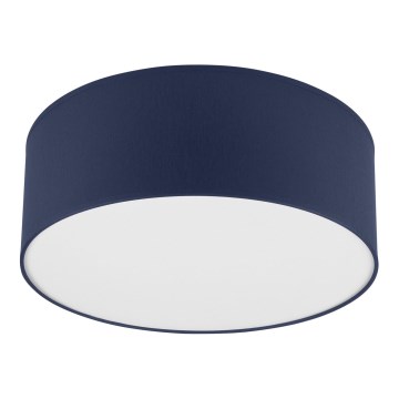 Taklampa SIRJA PASTEL 1xE27/60W/230V diameter 35 cm mörkblå