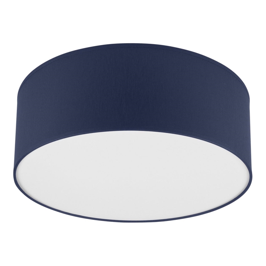 Taklampa SIRJA PASTEL 1xE27/60W/230V diameter 35 cm mörkblå