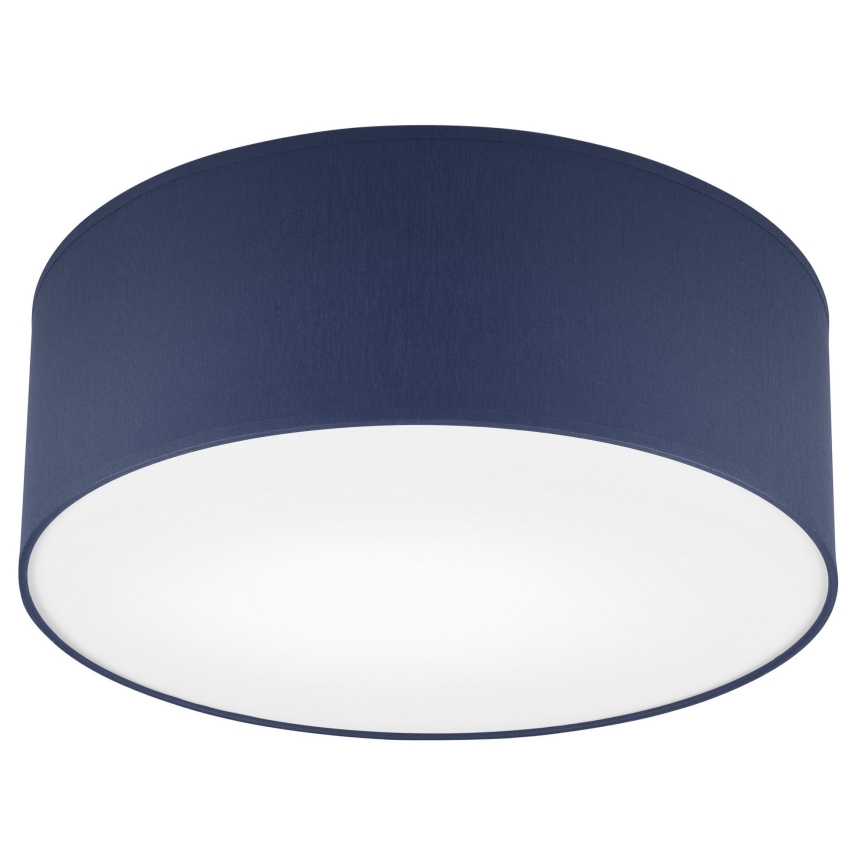 Taklampa SIRJA PASTEL 1xE27/60W/230V diameter 35 cm mörkblå