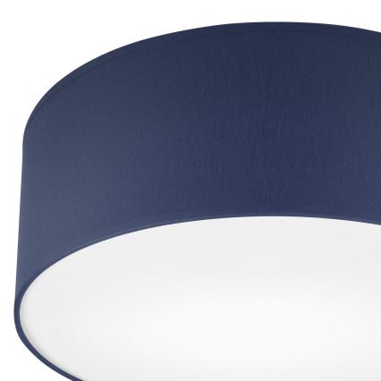 Taklampa SIRJA PASTEL 1xE27/60W/230V diameter 35 cm mörkblå